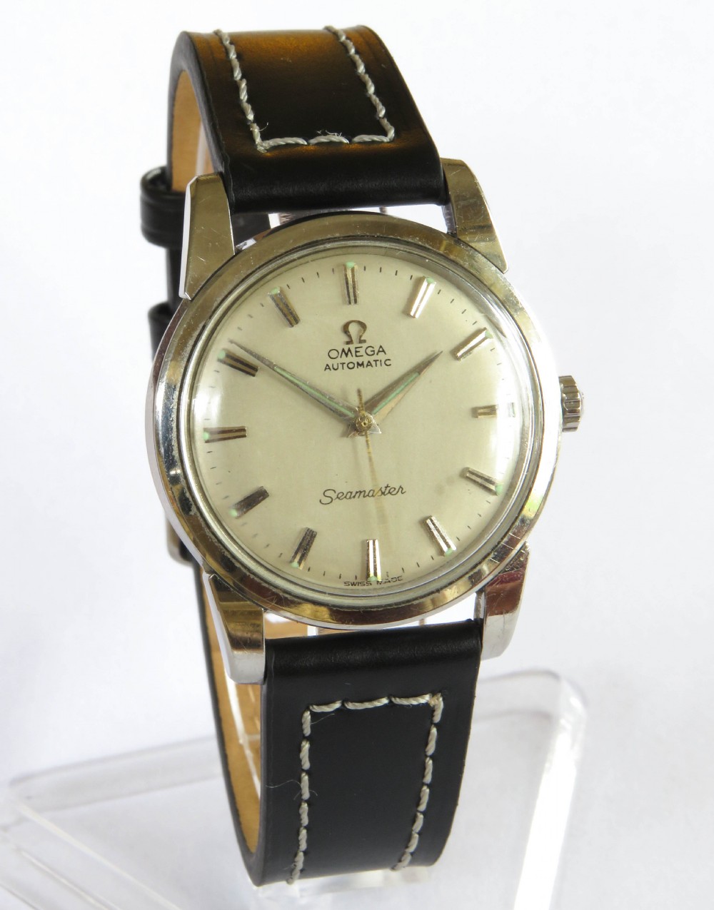 Gents Omega Seamaster wrist watch, 1961 View II