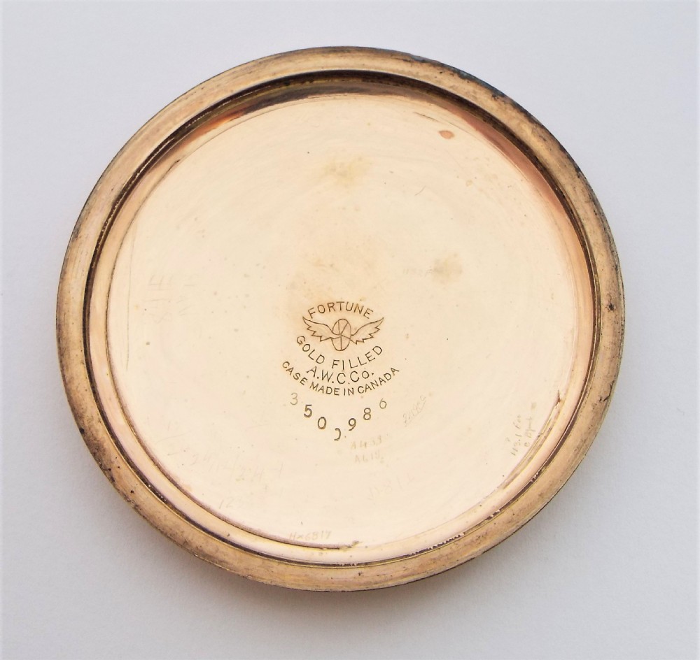 Antique Waltham pocket watch, 1908. View IV