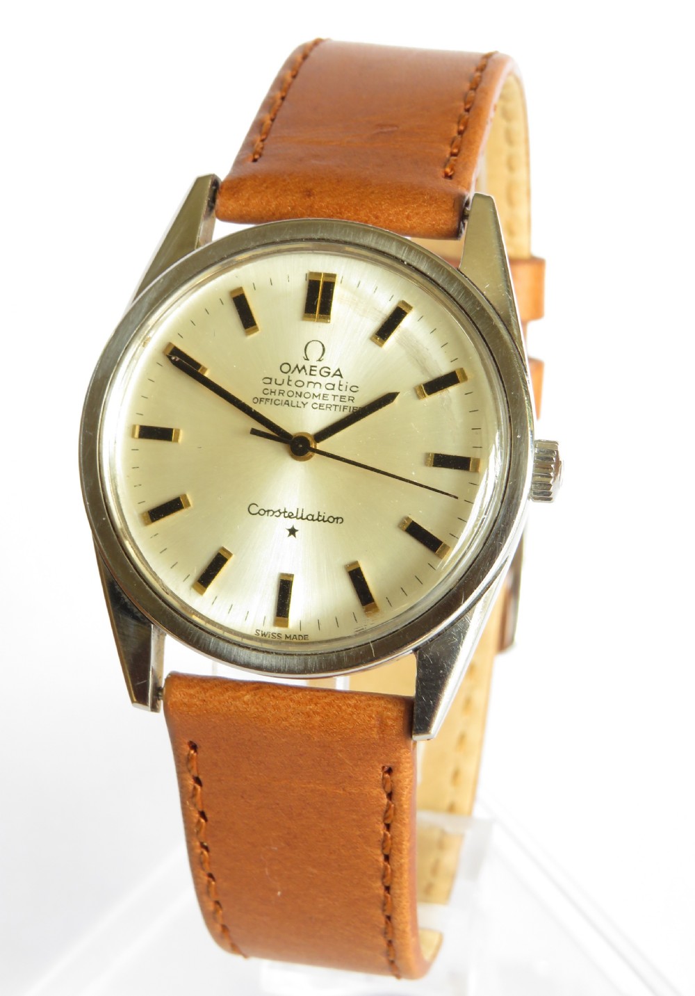 Gents Omega Constellation wrist watch, 1966