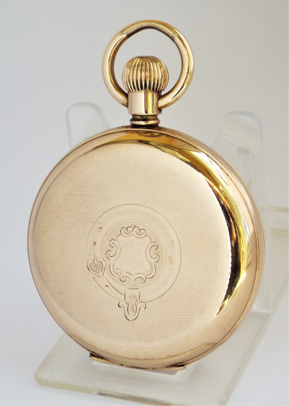 1920s Cyma full hunter pocket watch. View III
