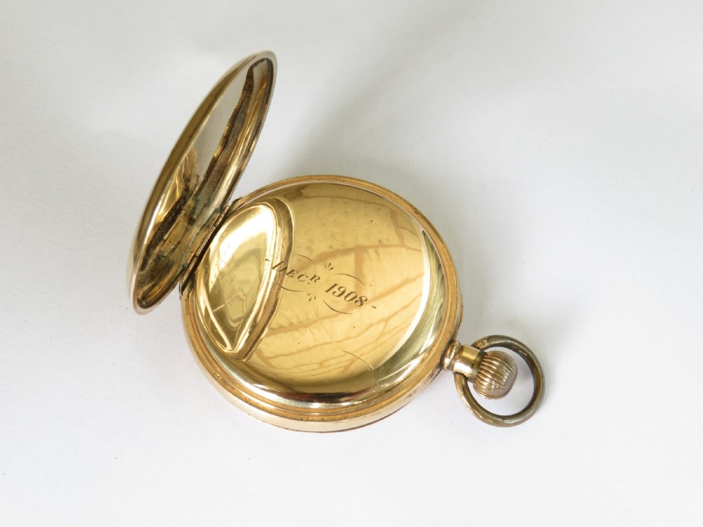 1904 antique Waltham Duke pocket watch View III