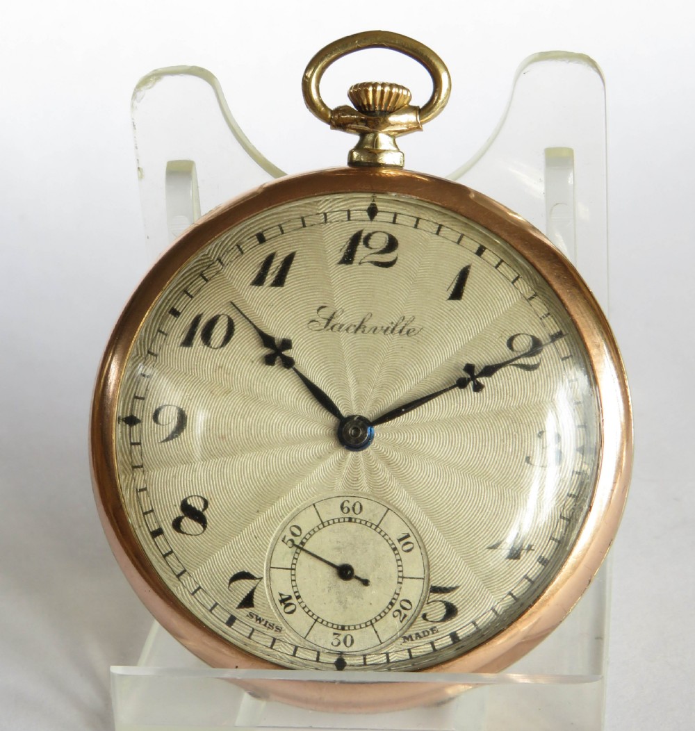 1930s Sackville pocket watch, General Watch Co