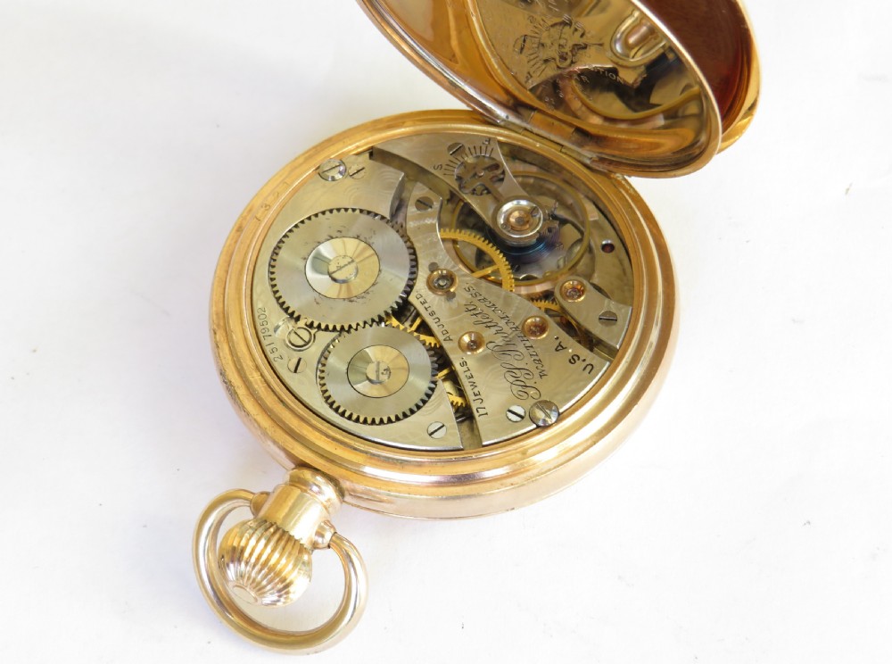 1925 Waltham half hunter pocket watch View IV