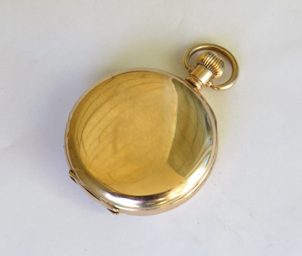 1925 Waltham half hunter pocket watch View VI