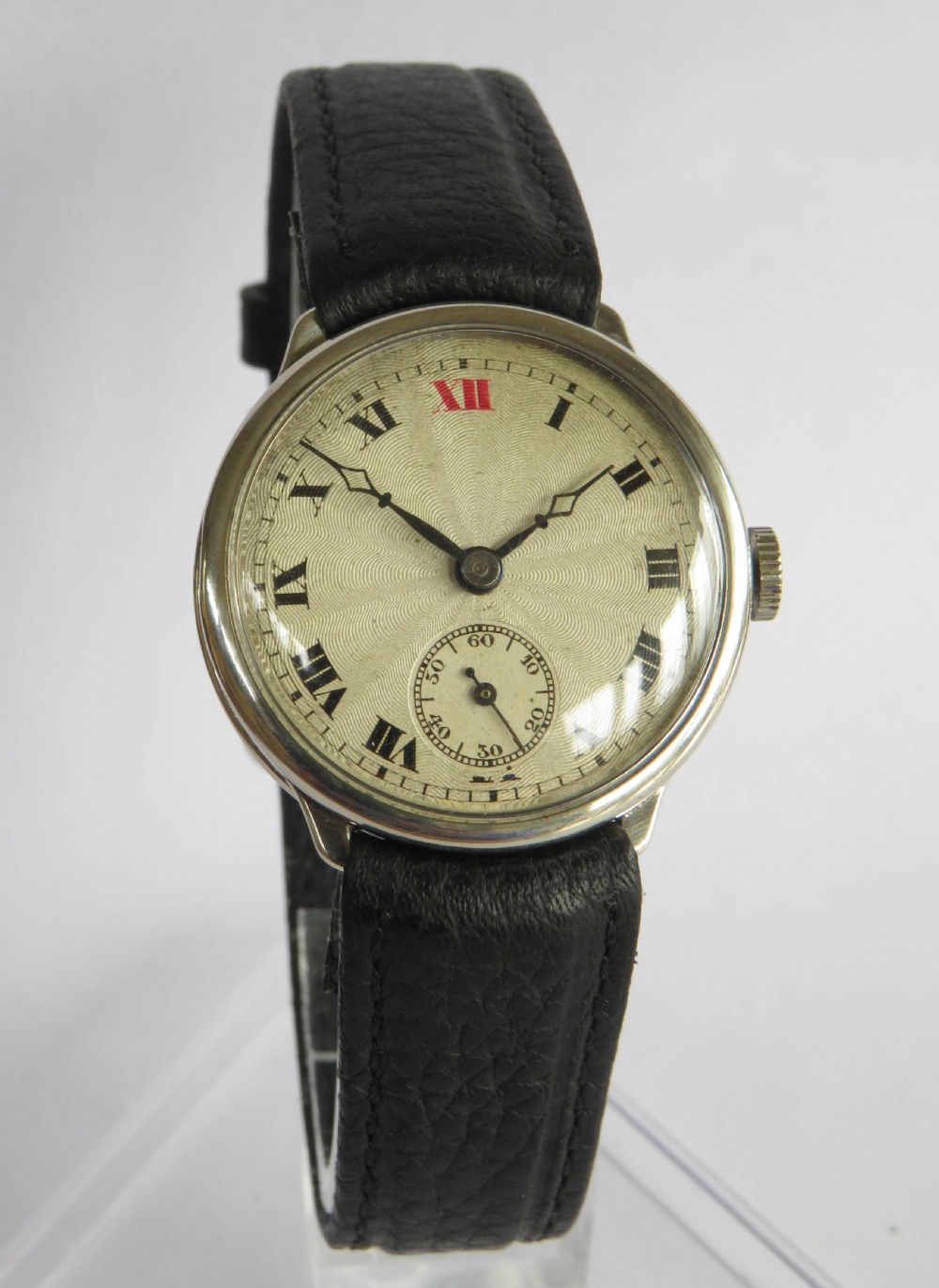 Antique silver wrist watch, 1926 View II