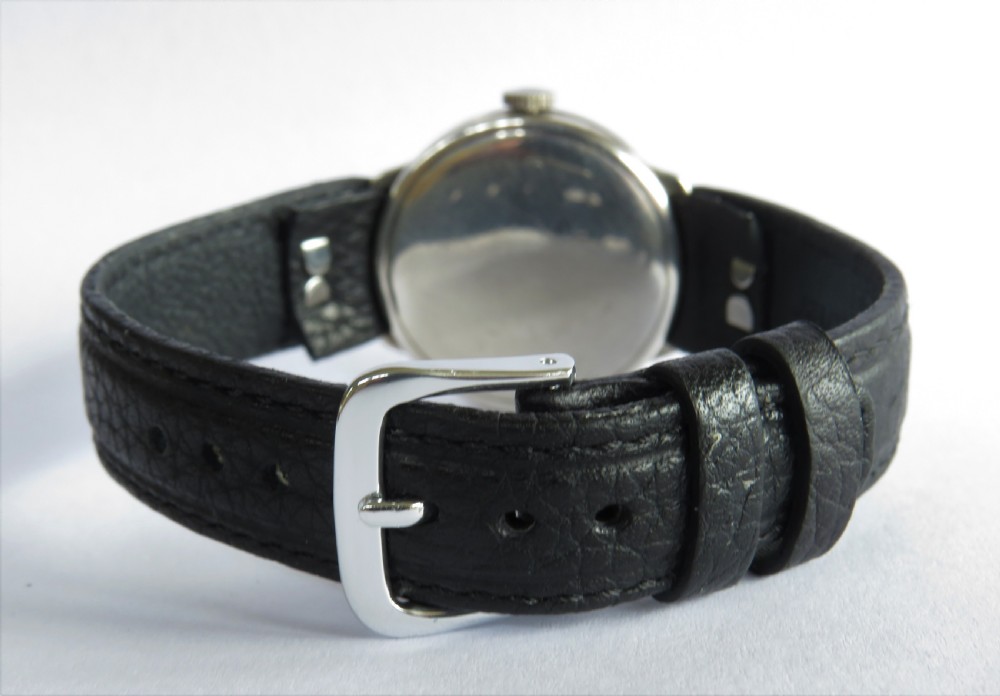 Antique silver wrist watch, 1926 View V