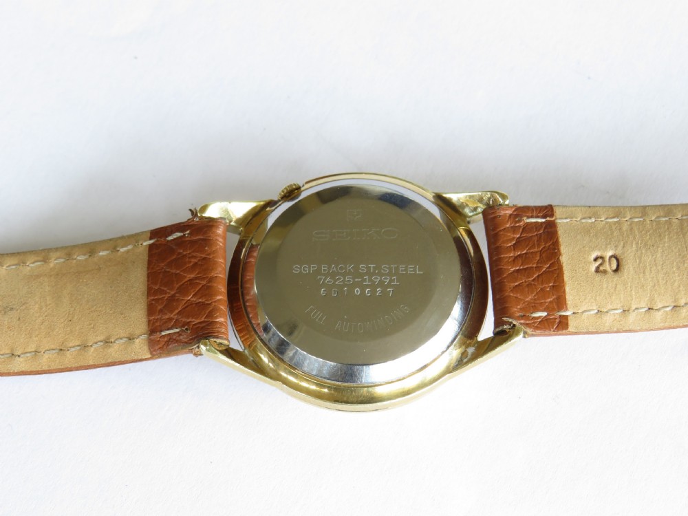 Gents 1966 Seiko automatic wrist watch View III