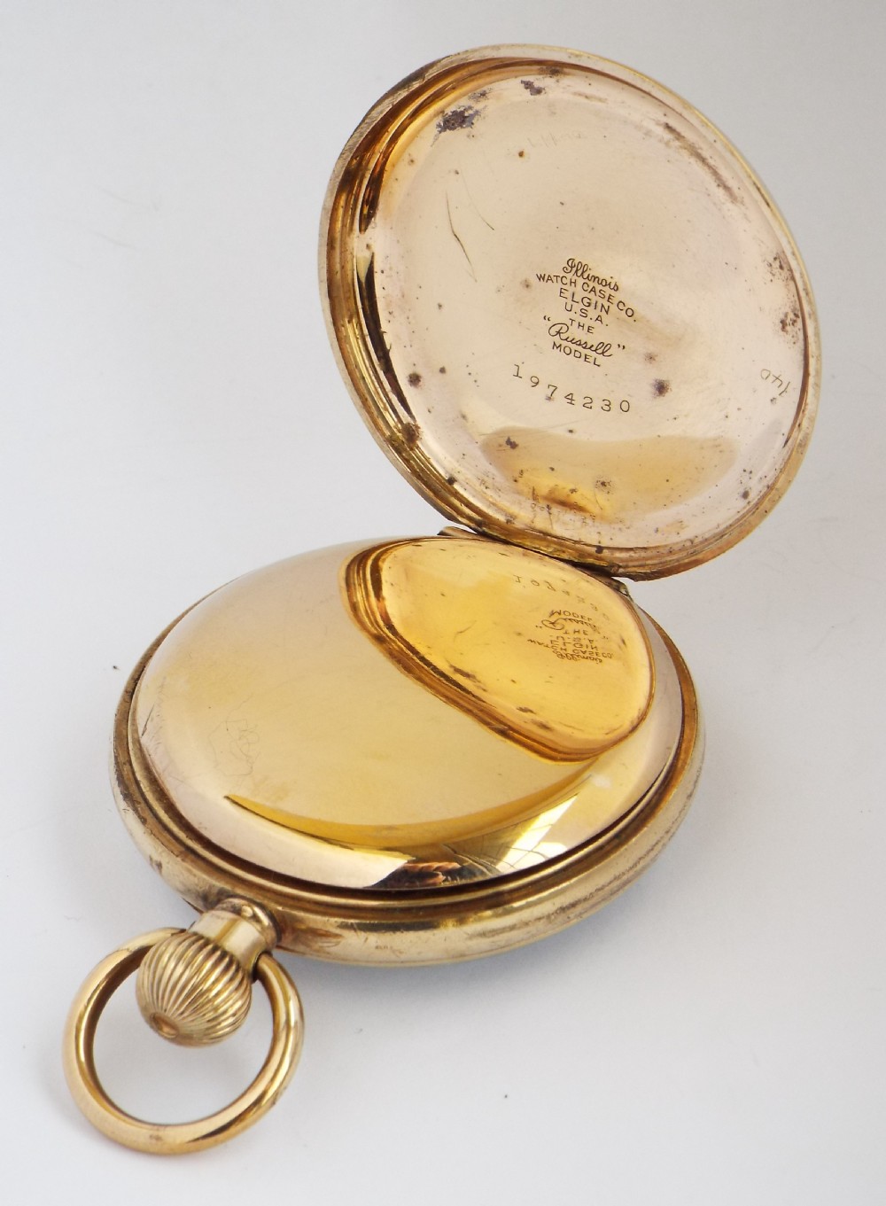 1920s Swiss pocket watch. View III