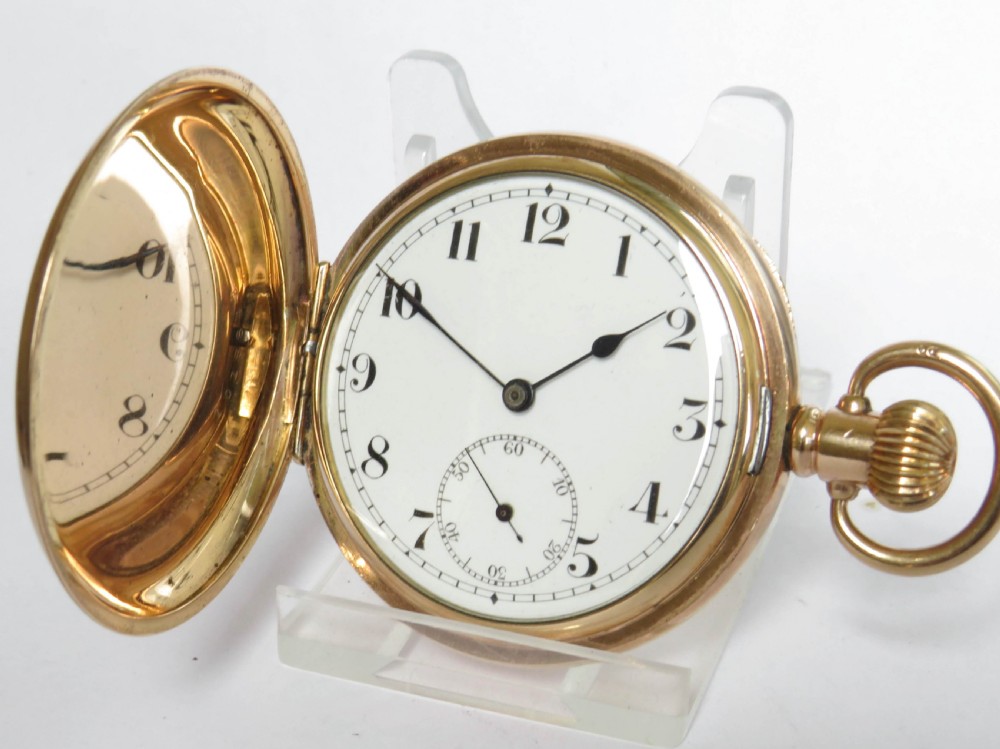 Antique Satisfaction full hunter pocket watch