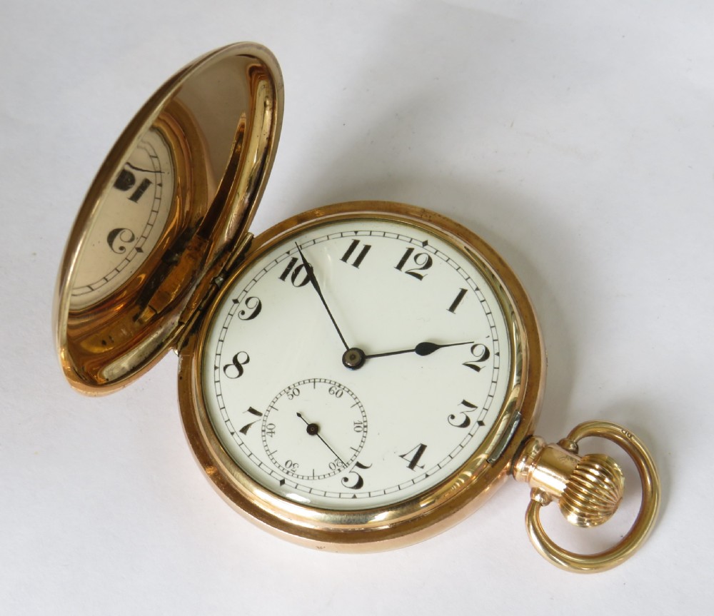 Antique Satisfaction full hunter pocket watch View II