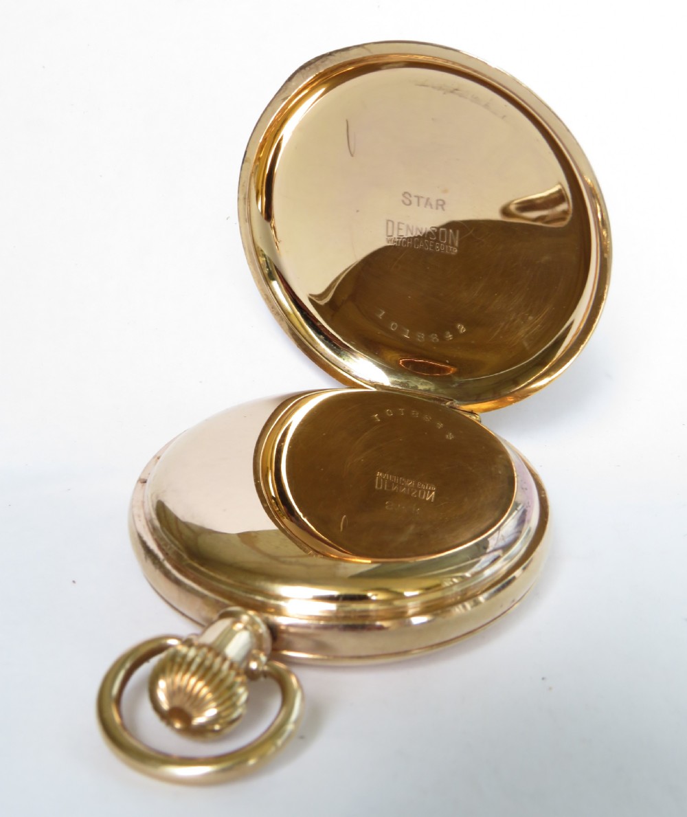 Antique Satisfaction full hunter pocket watch View III