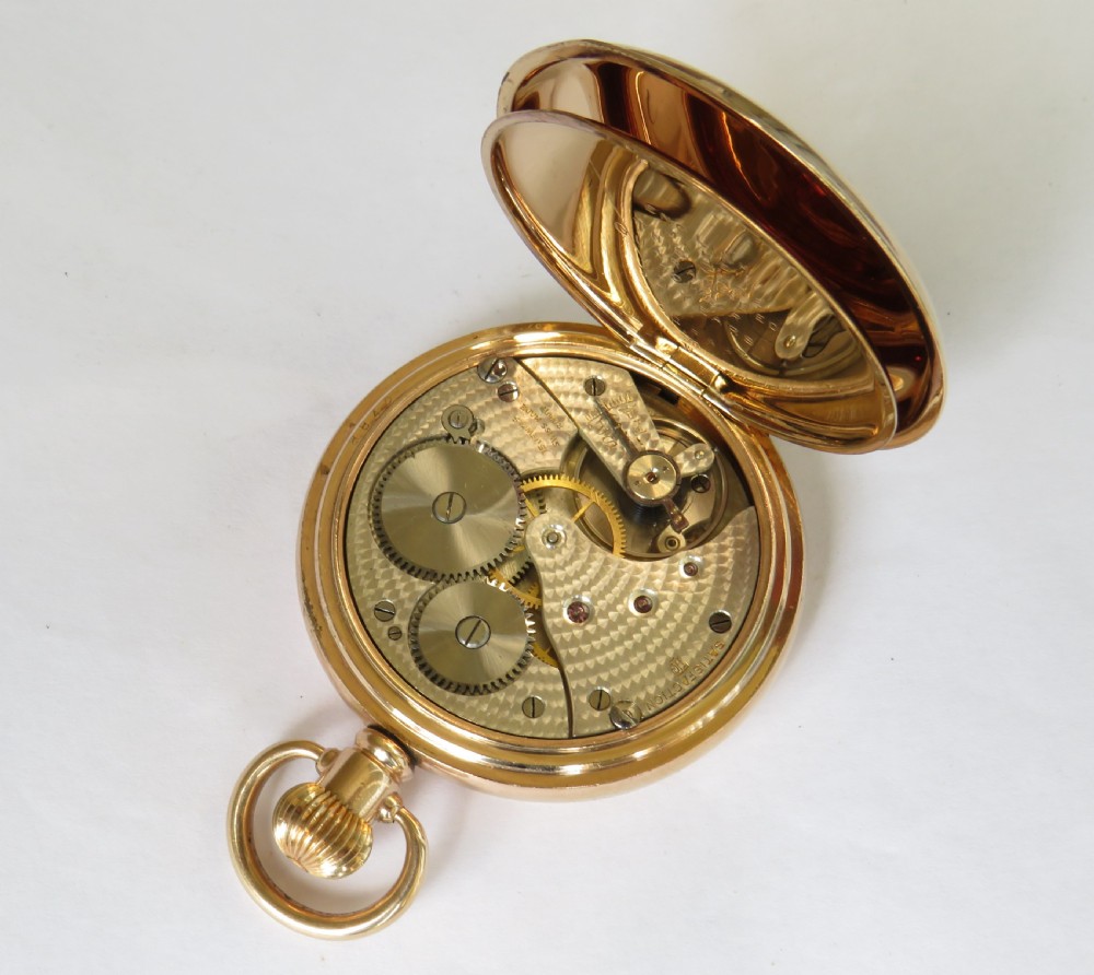 Antique Satisfaction full hunter pocket watch View IV