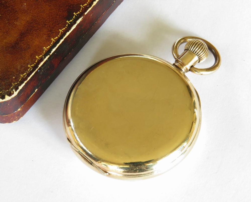 1930s Swiss pocket watch with original box View VI