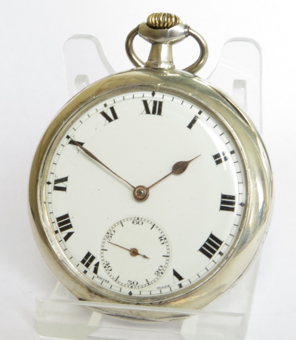 Antique Omega pocket watch, c1910s