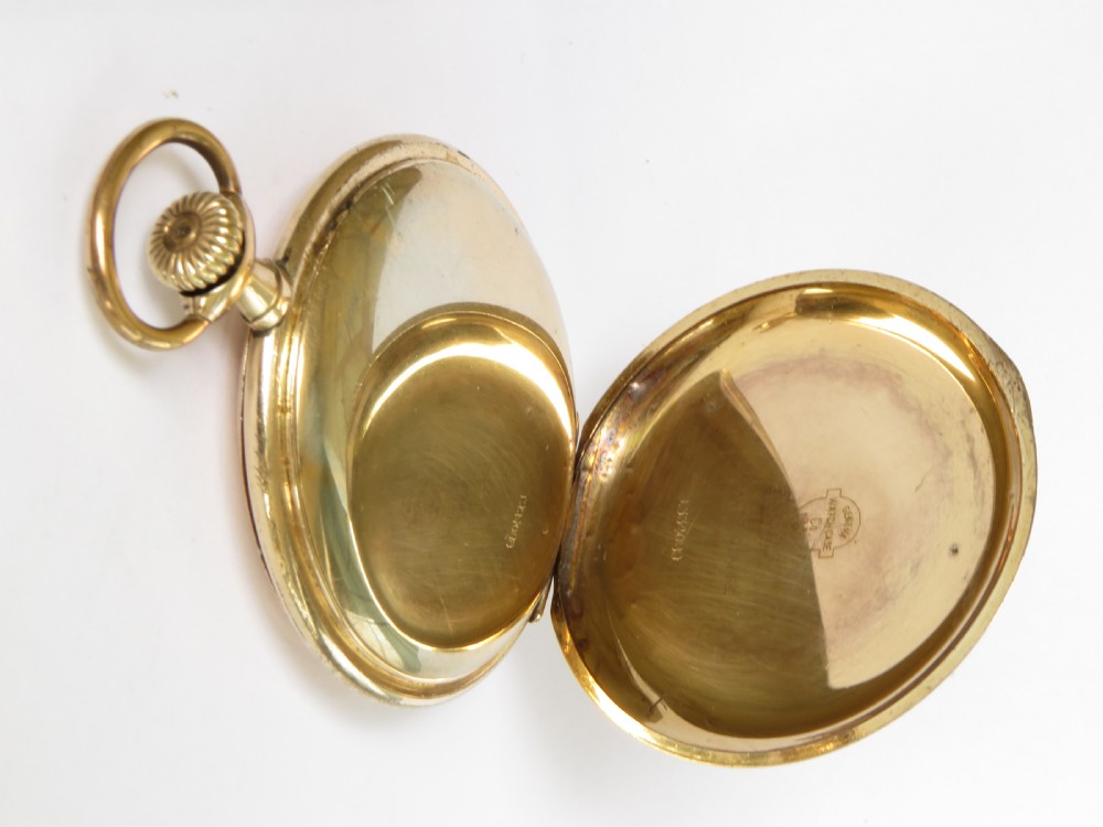 Revue full hunter pocket watch by Thommen View III