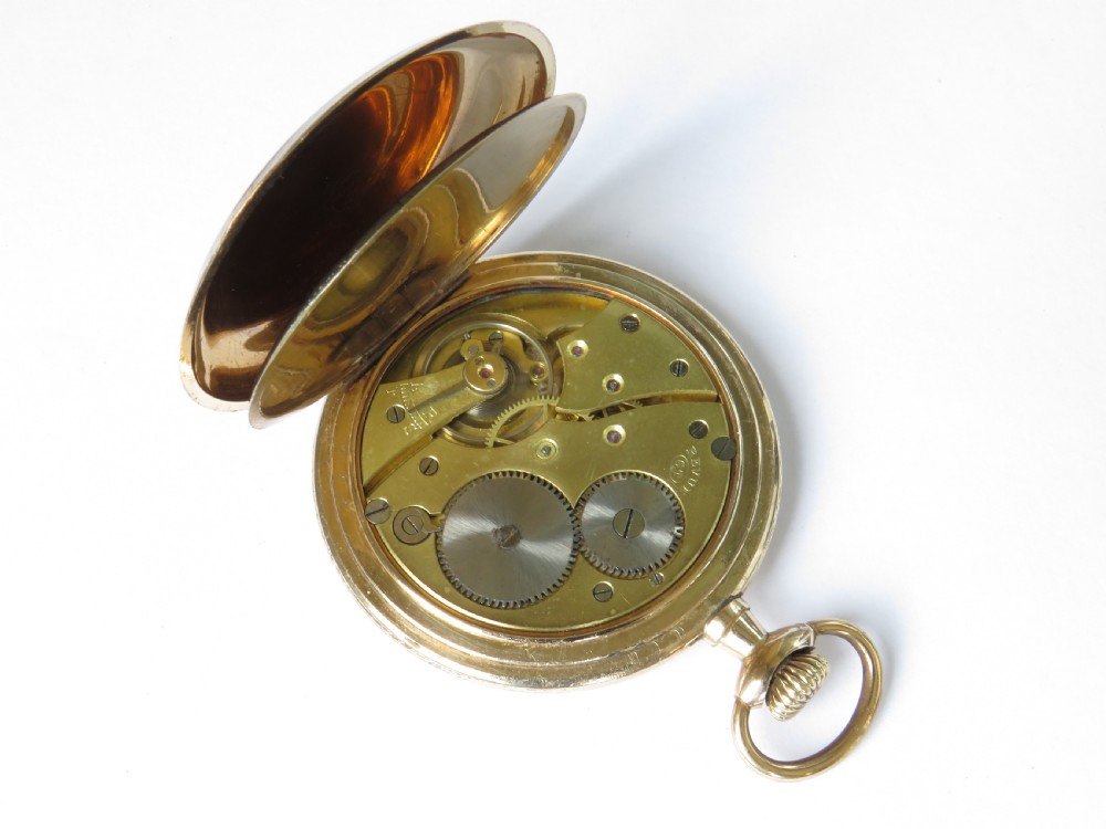 Revue full hunter pocket watch by Thommen View IV