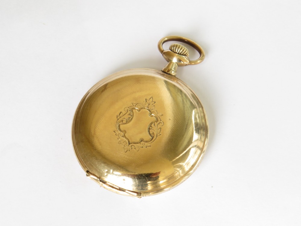 Revue full hunter pocket watch by Thommen View V