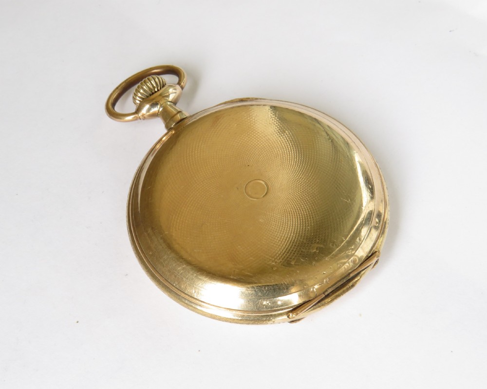 Revue full hunter pocket watch by Thommen View VI