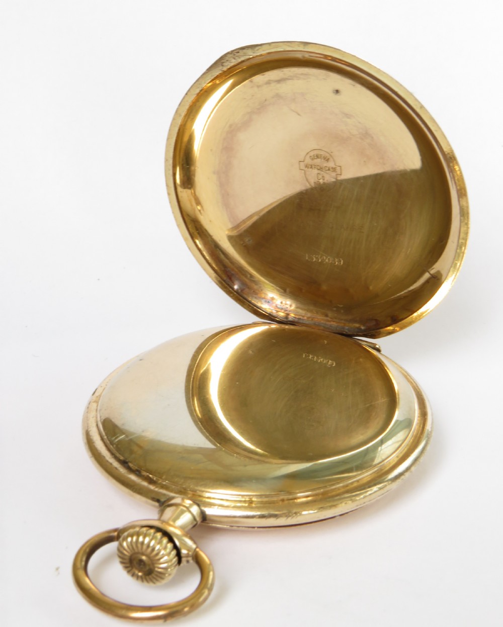 Revue full hunter pocket watch by Thommen View VII