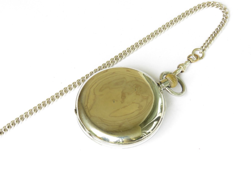 1930s Revue pocket watch and chain View IV