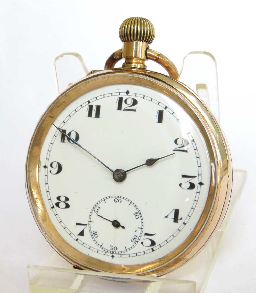 1920s Eterna private label pocket watch