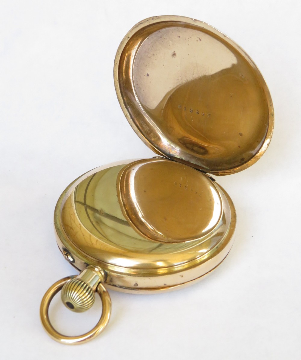 1920s Eterna private label pocket watch View III