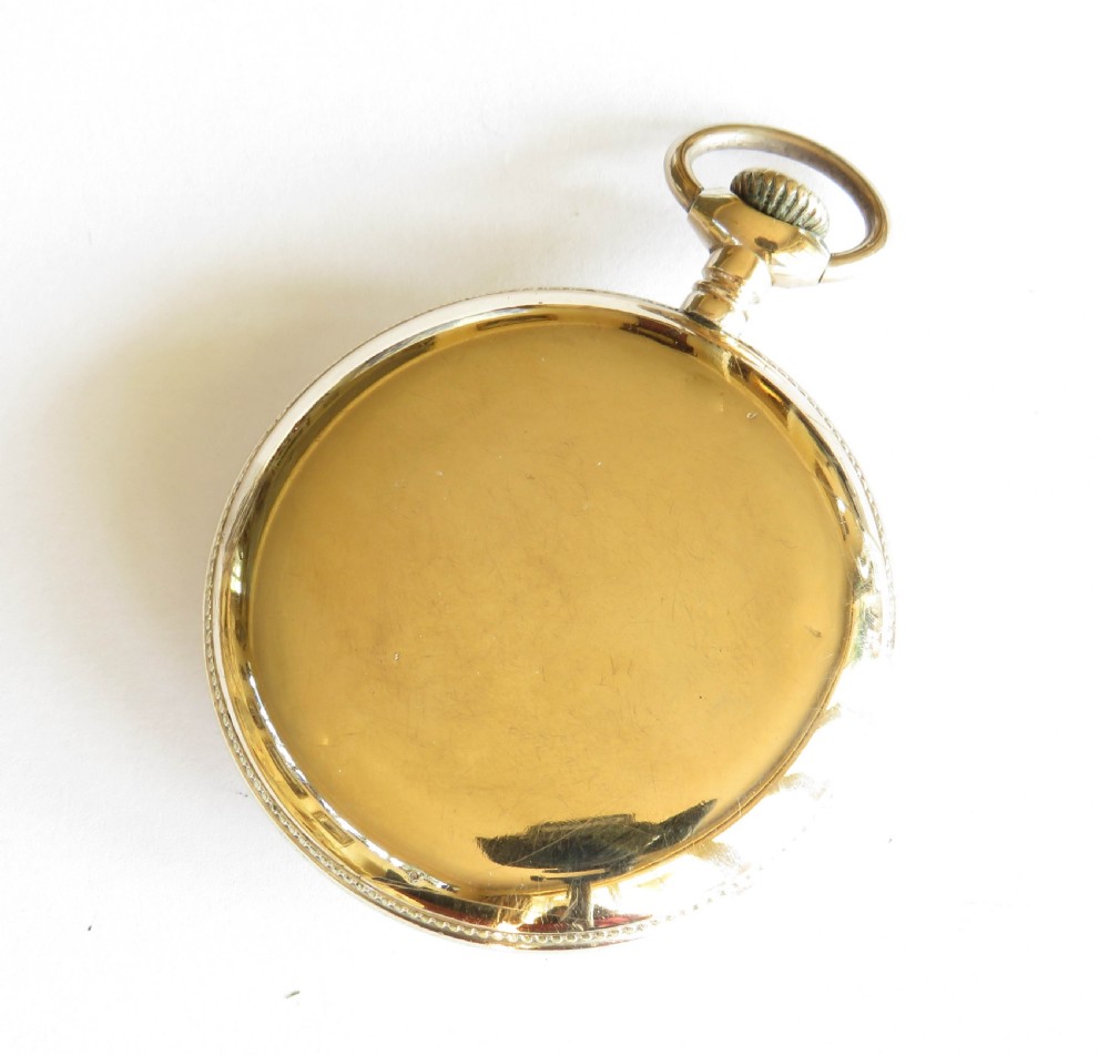 Antique Waltham Bond Street pocket watch, 1904 View IV