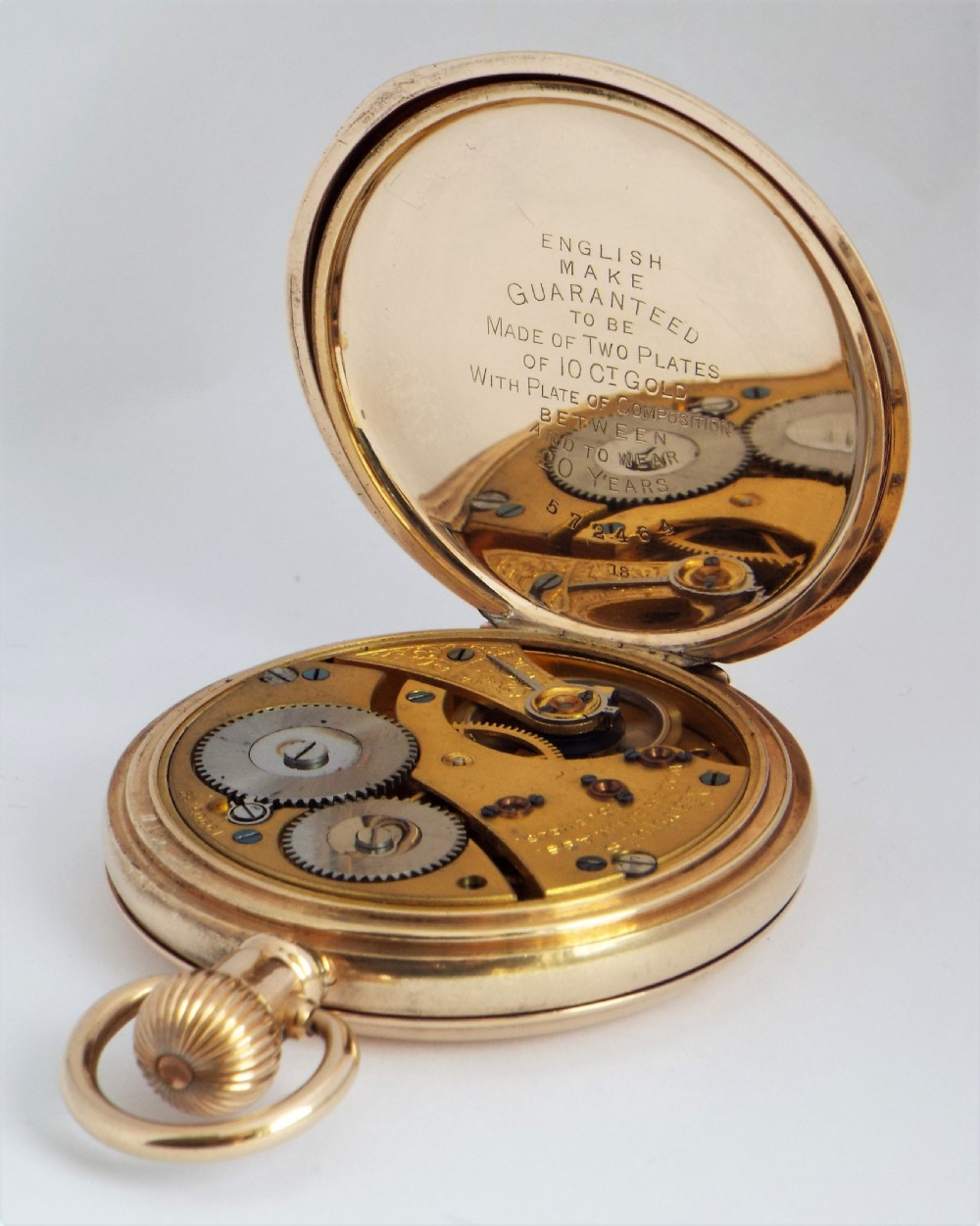Waltham Marquis full hunter pocket watch, 1914. View V