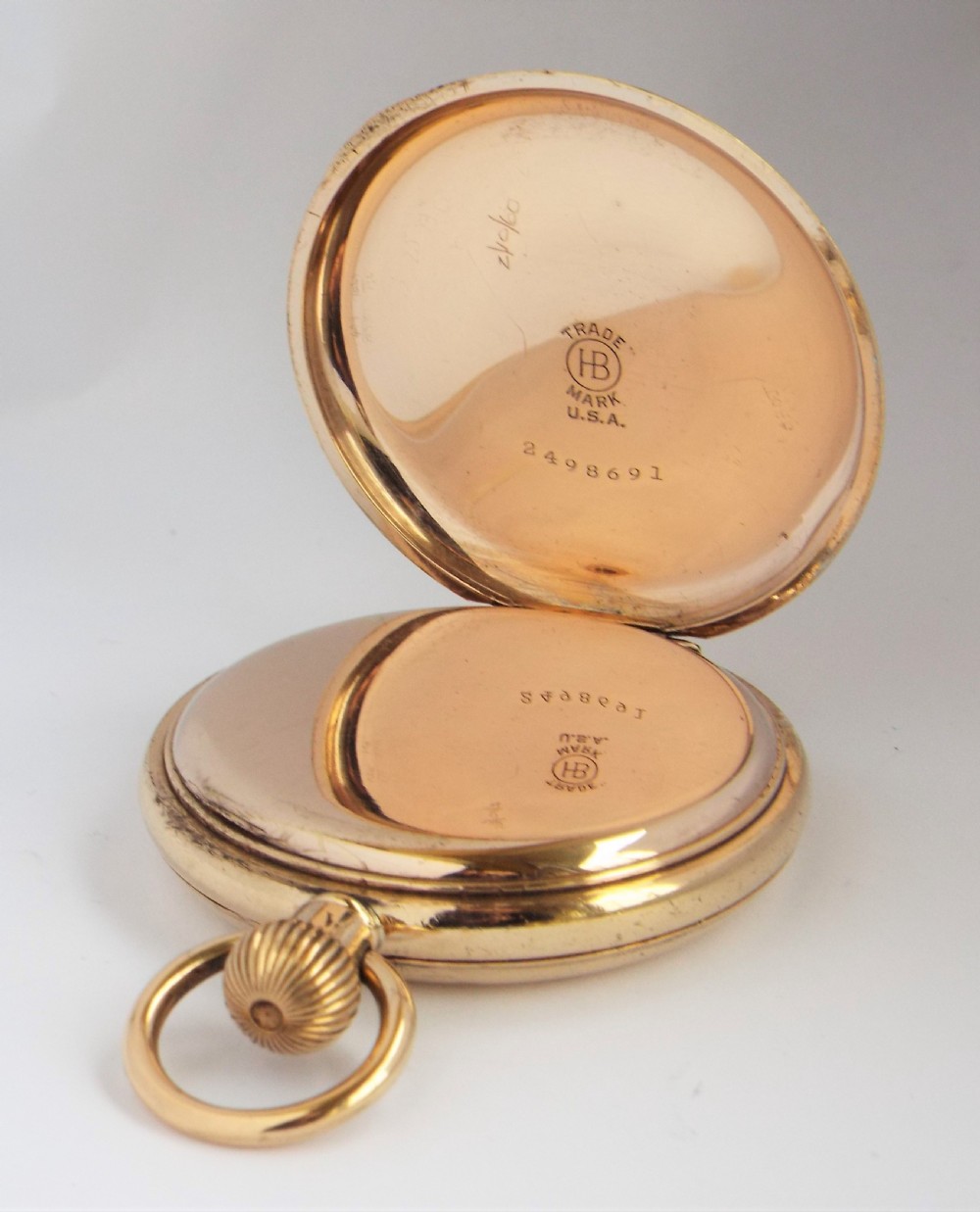 1920s Limit full hunter pocket watch. View IV