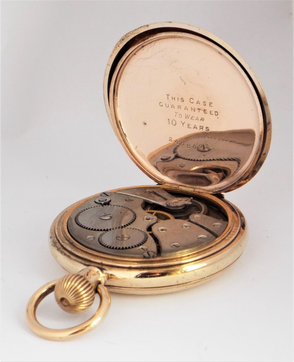 1920s Limit full hunter pocket watch. View V