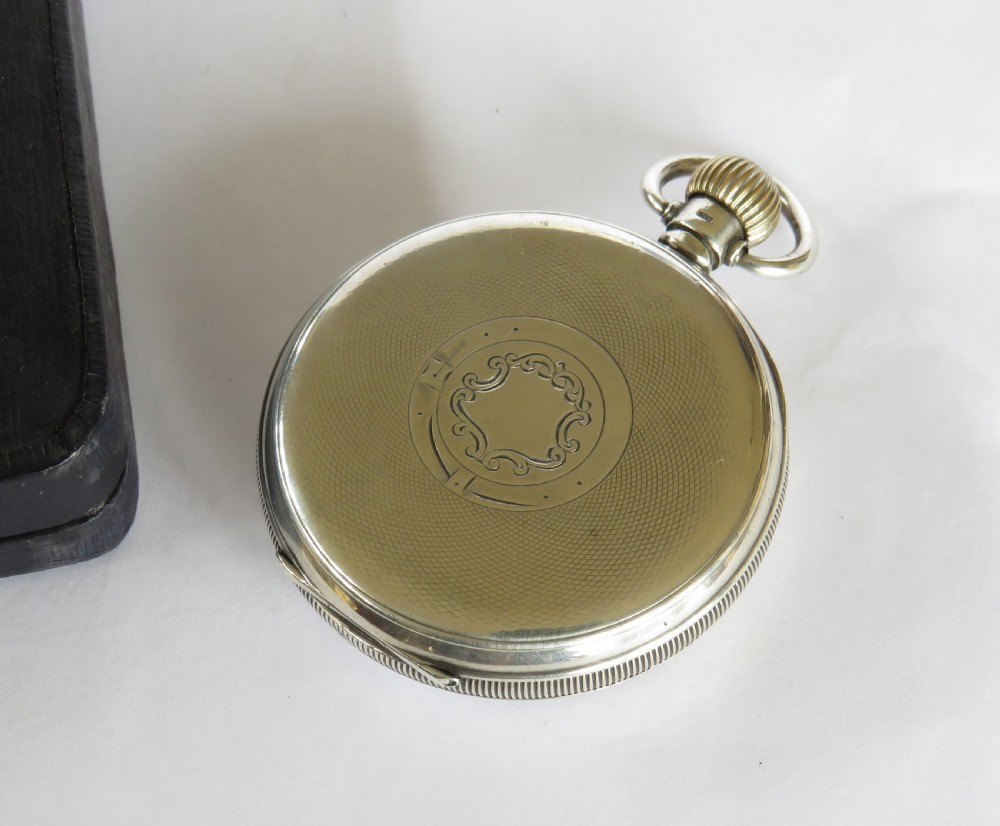 Silver Waltham pocket watch, 1930 View VI