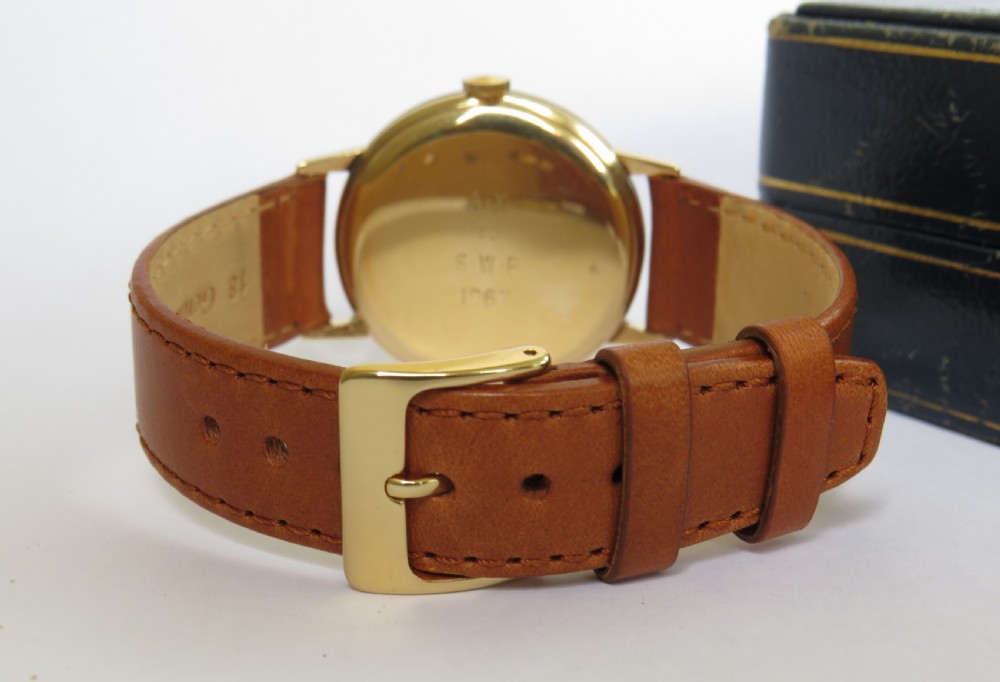 Gents 9ct gold Longines wrist watch, 1967 View IV