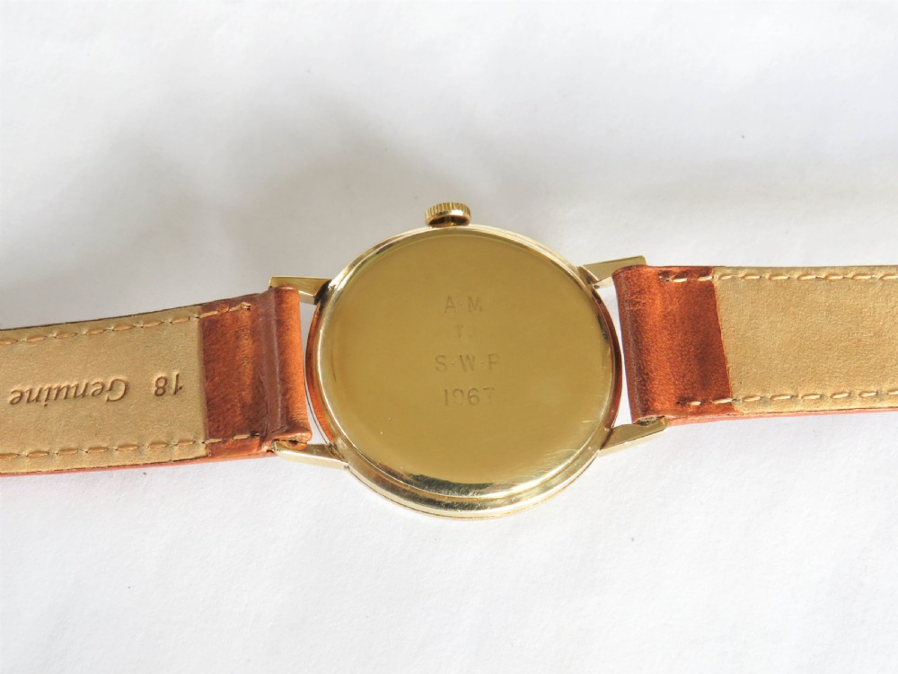 Gents 9ct gold Longines wrist watch, 1967 View VI
