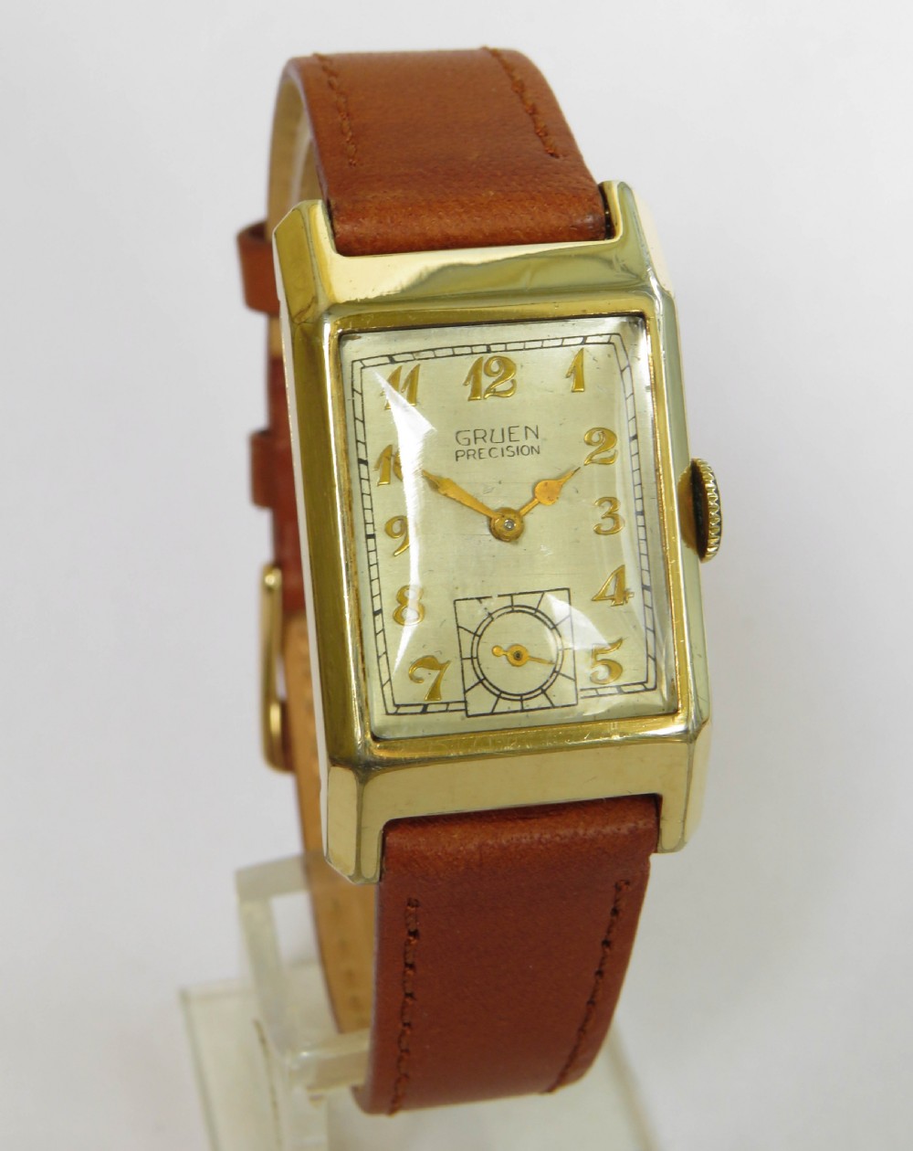 Gents Gruen Precsion Quadron wrist watch, 1936 View II