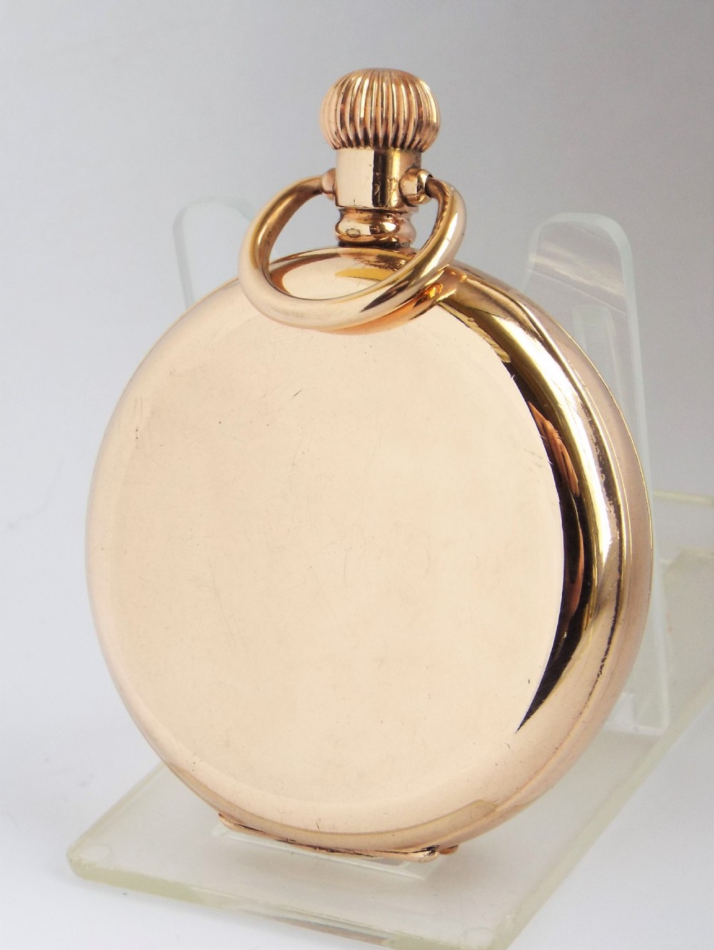 A 1920s Swiss full hunter pocket watch. View IV