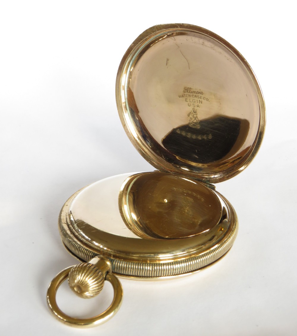 Antique Limit full hunter pocket watch View III