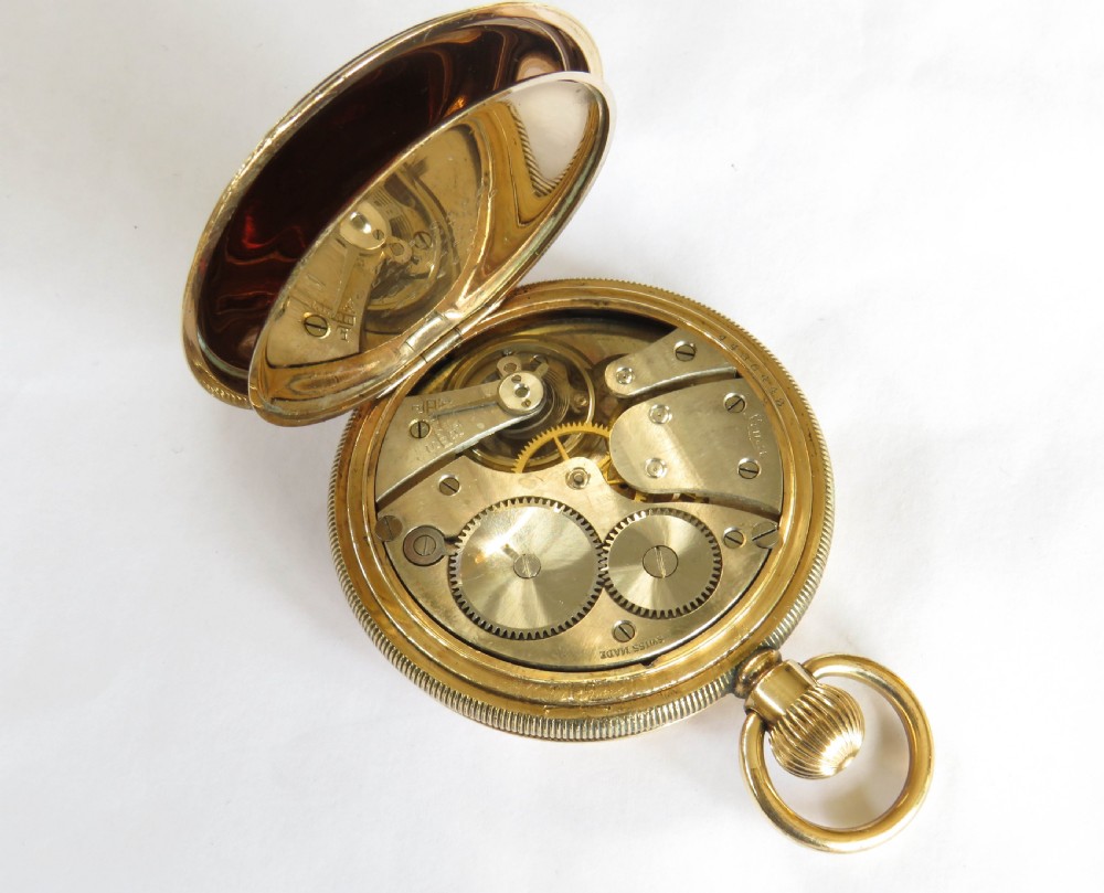 Antique Limit full hunter pocket watch View IV