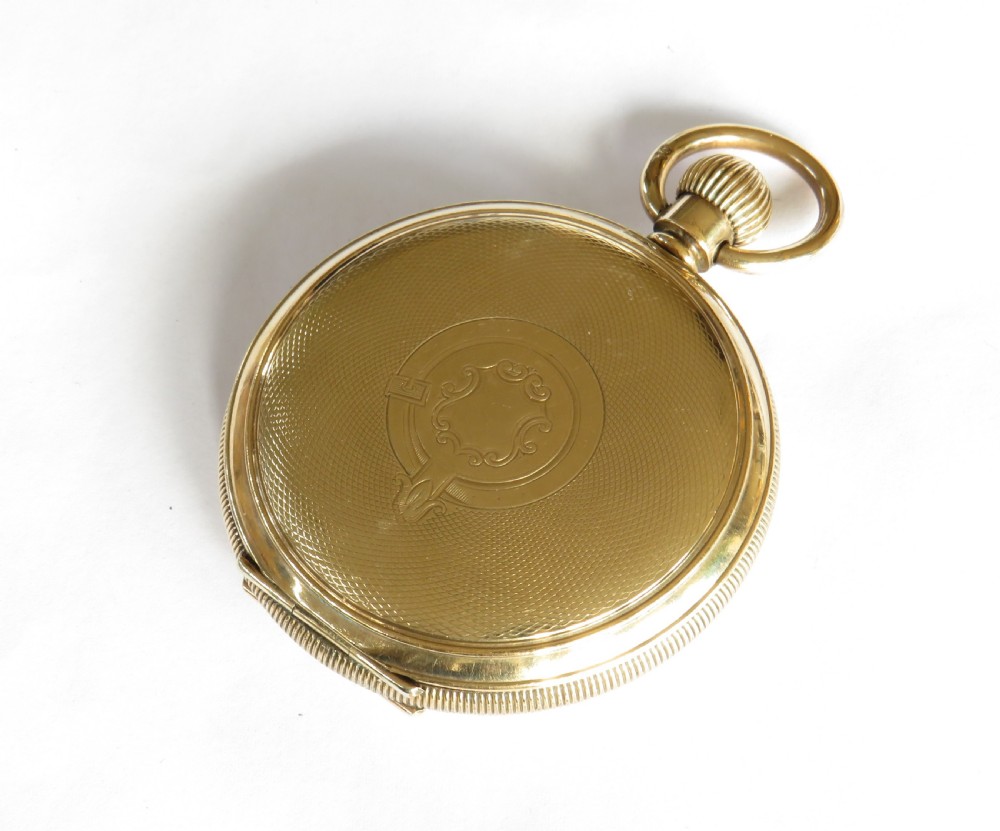 Antique Limit full hunter pocket watch View V