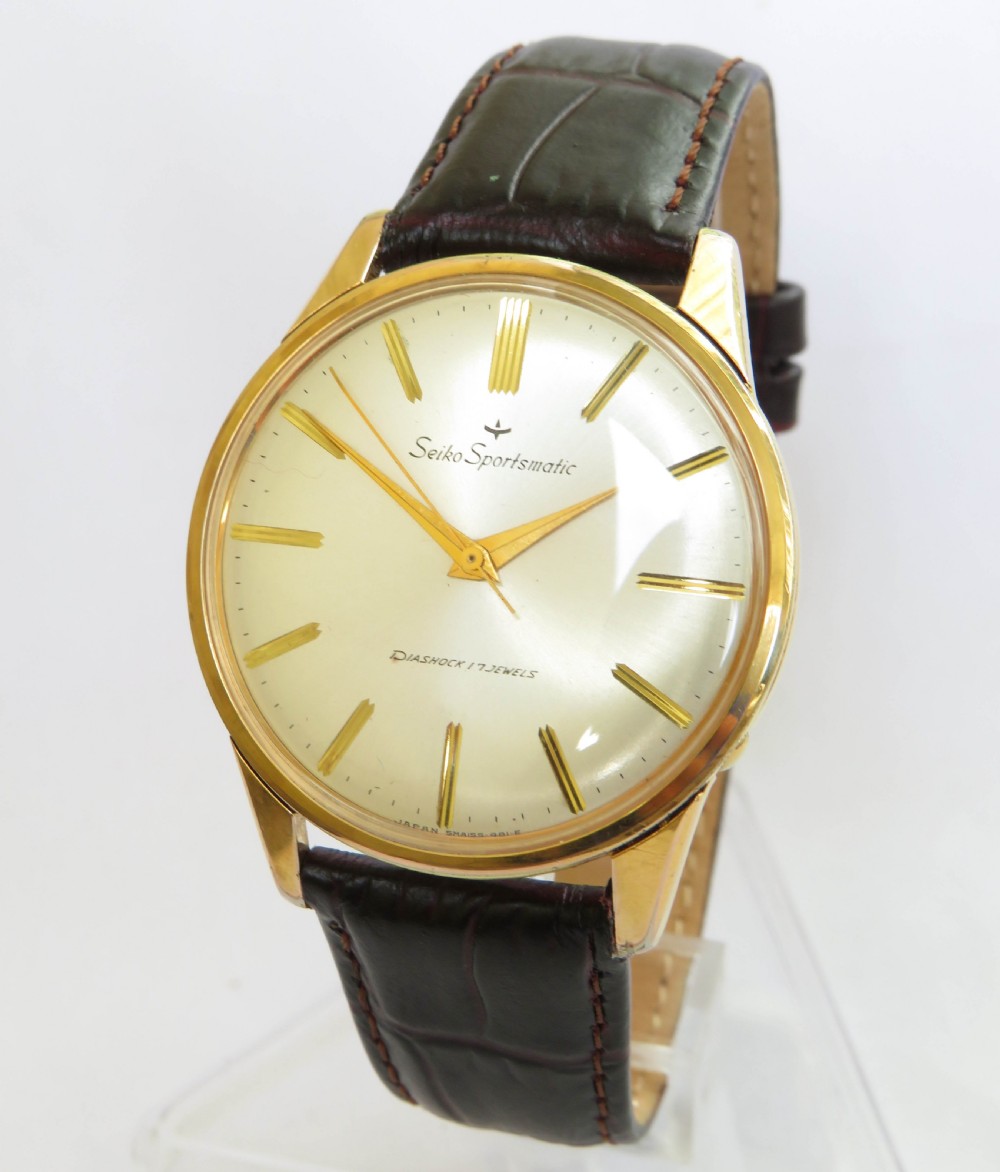 Gents Seiko Sportsmatic wrist watch, 1964