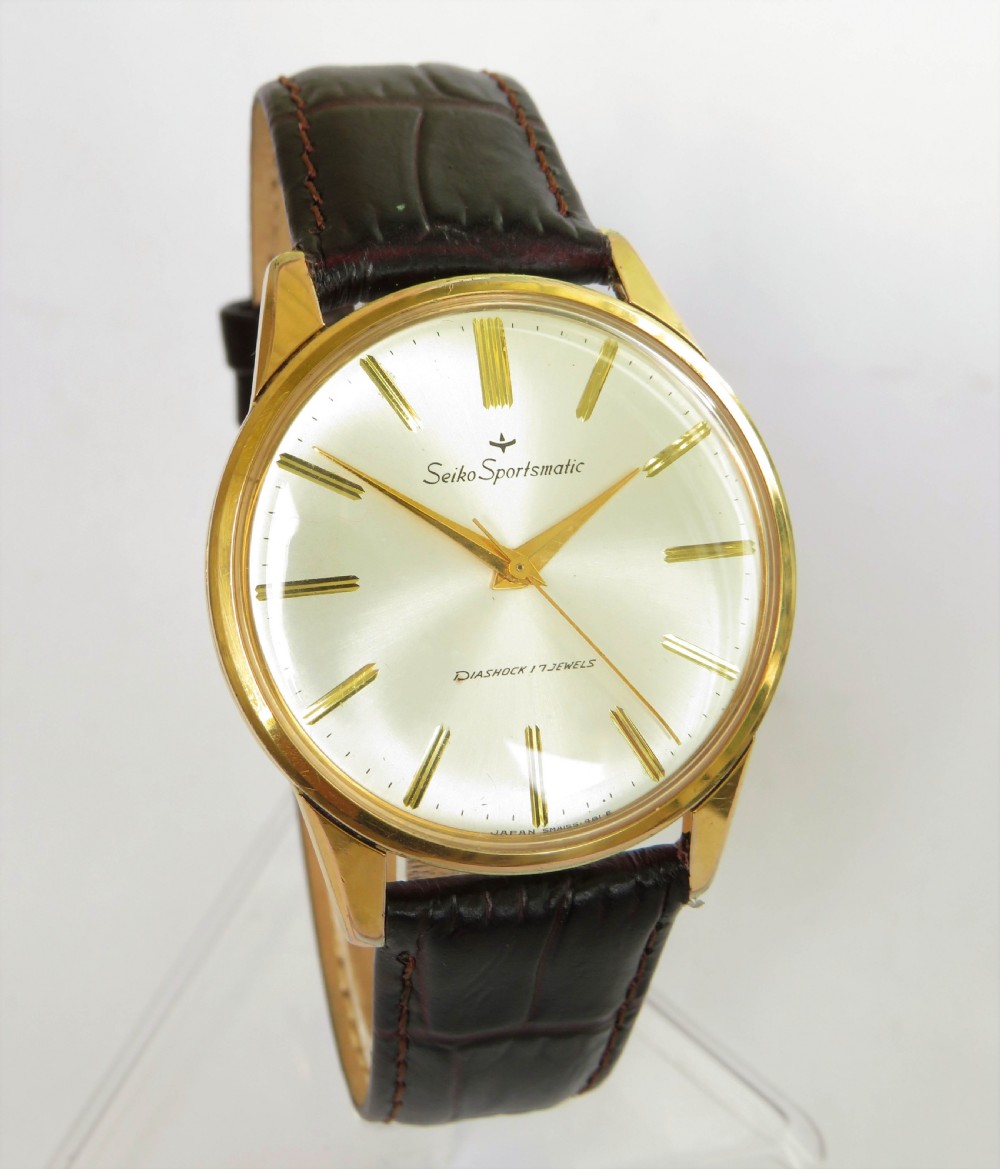 Gents Seiko Sportsmatic wrist watch, 1964 View II
