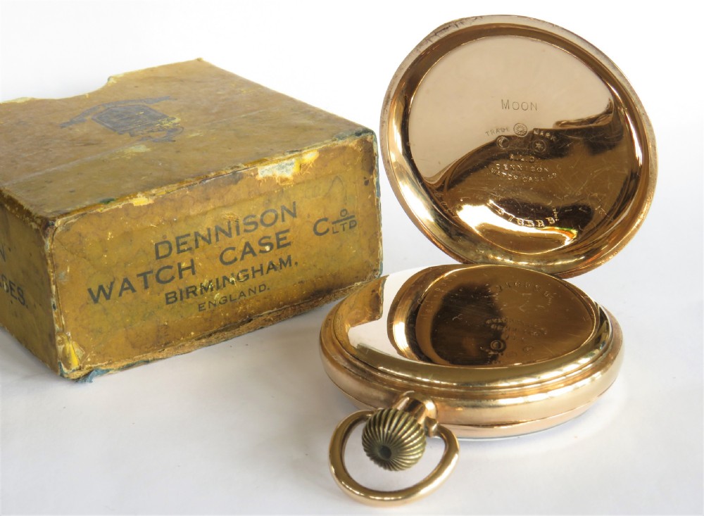 Antique Denco pocket watch by Dennison View IV