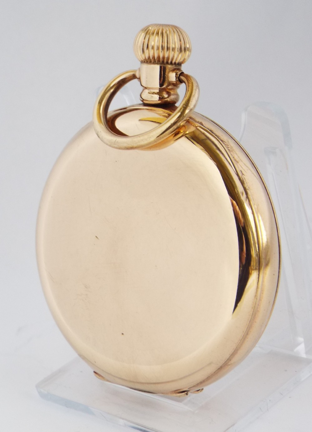 Waltham full hunter pocket watch, 1925. View III