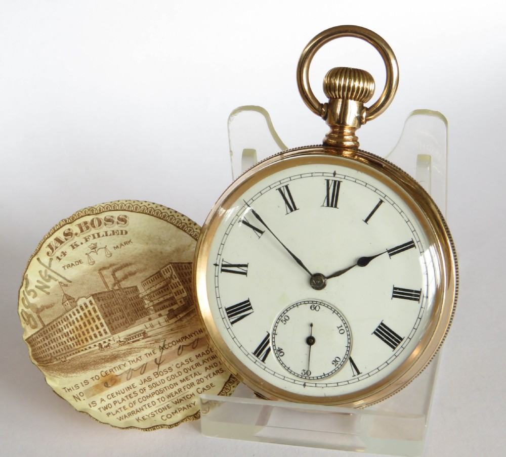 Antique Elgin pocket watch, 1896