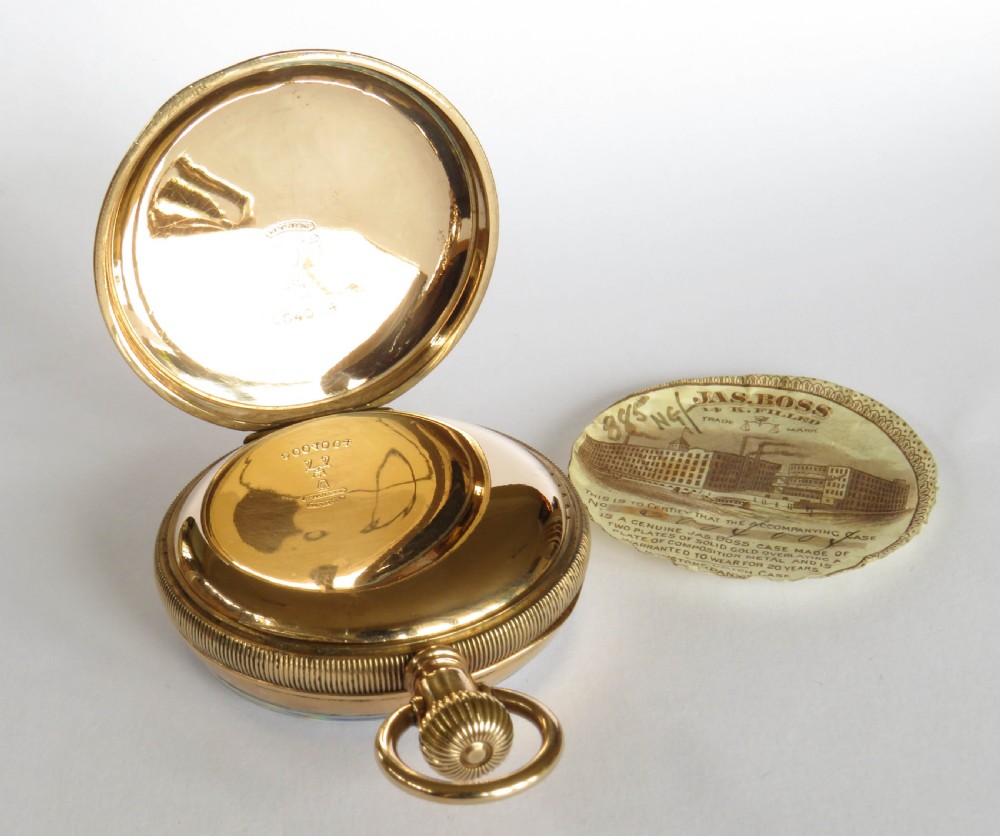Antique Elgin pocket watch, 1896 View III