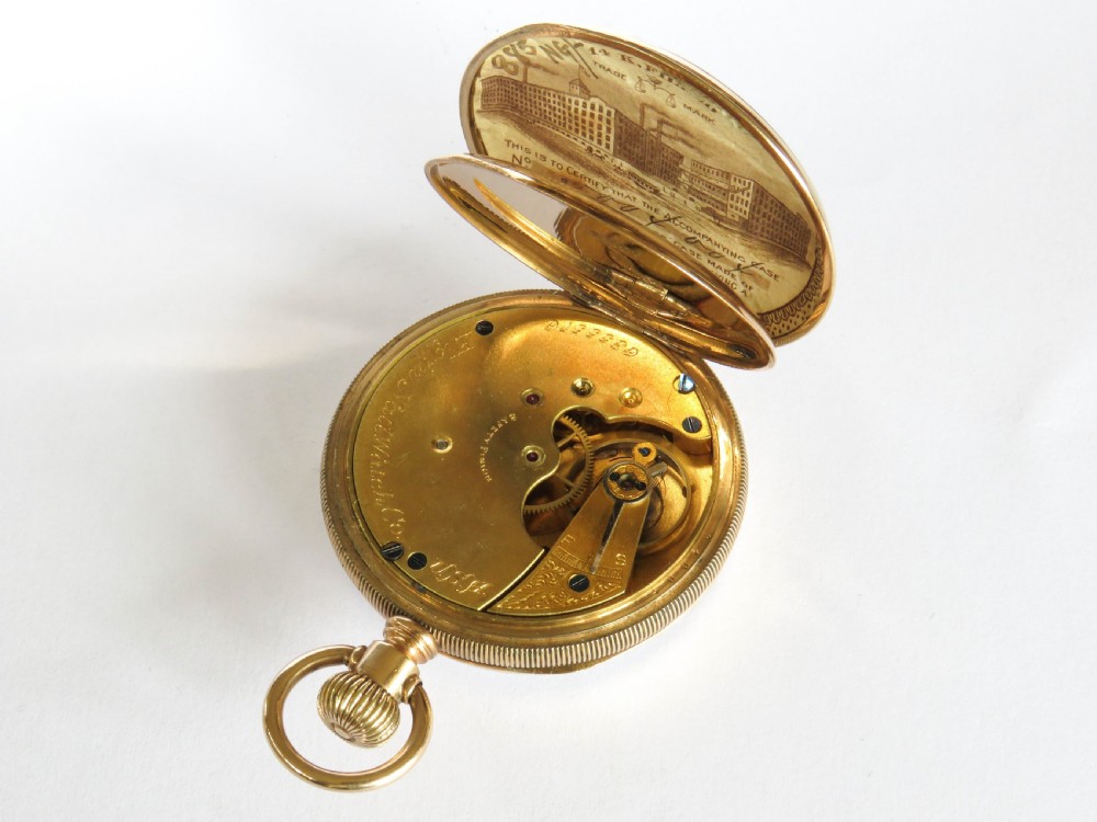 Antique Elgin pocket watch, 1896 View IV