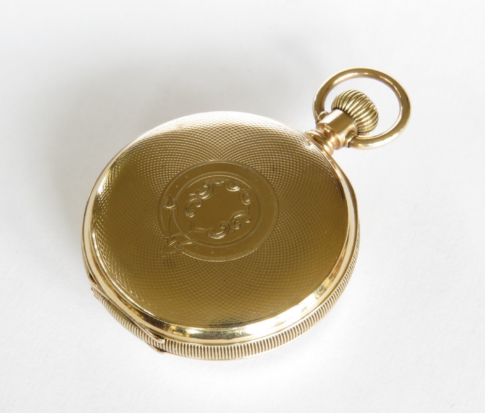 Antique Elgin pocket watch, 1896 View V