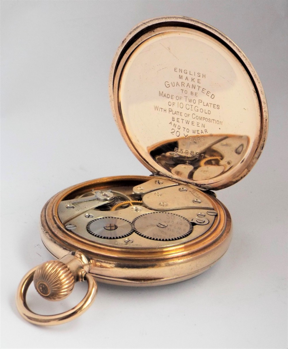 Antique 1920s Limit pocket watch. View IV