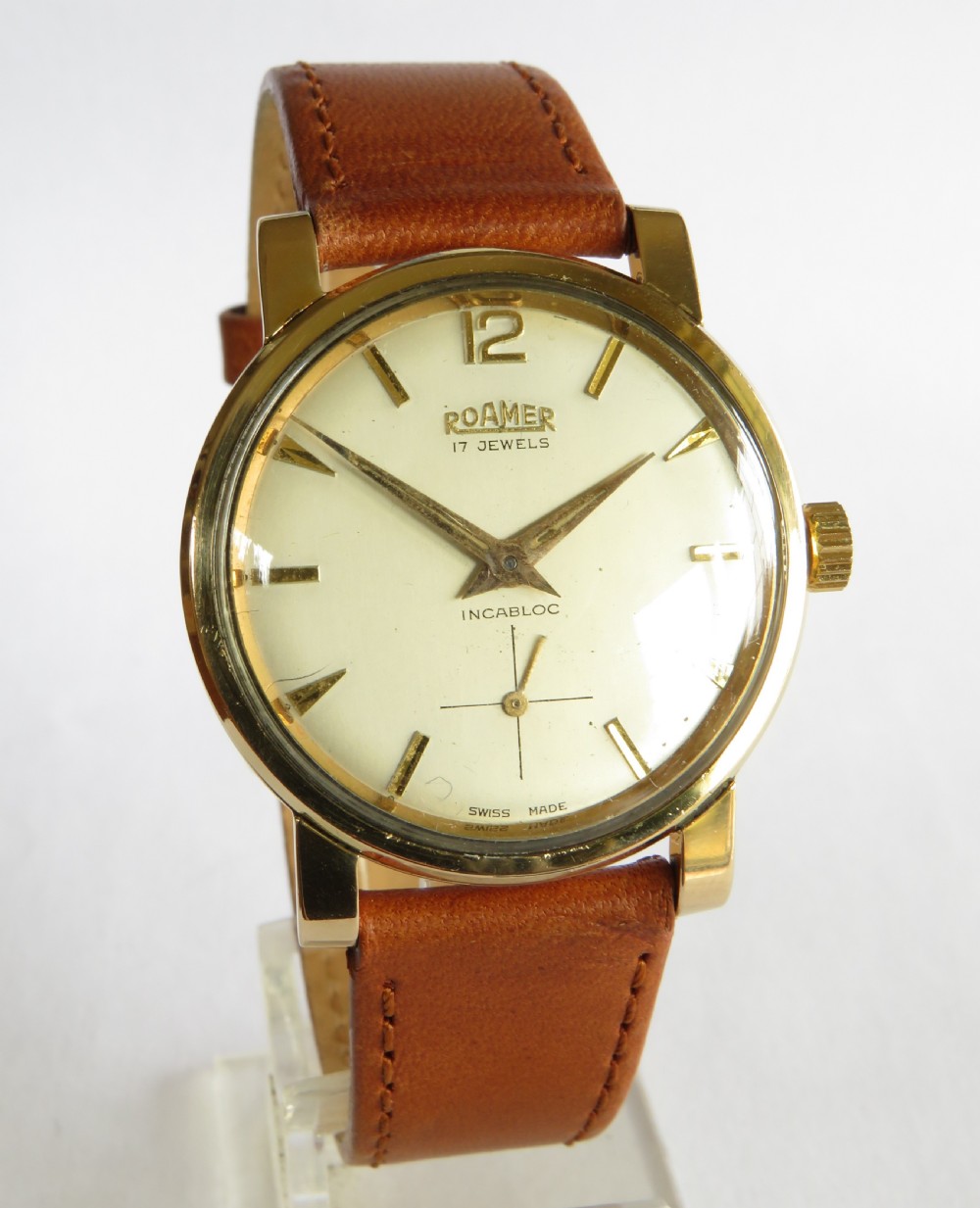Gents 1950s Roamer wrist watch View II