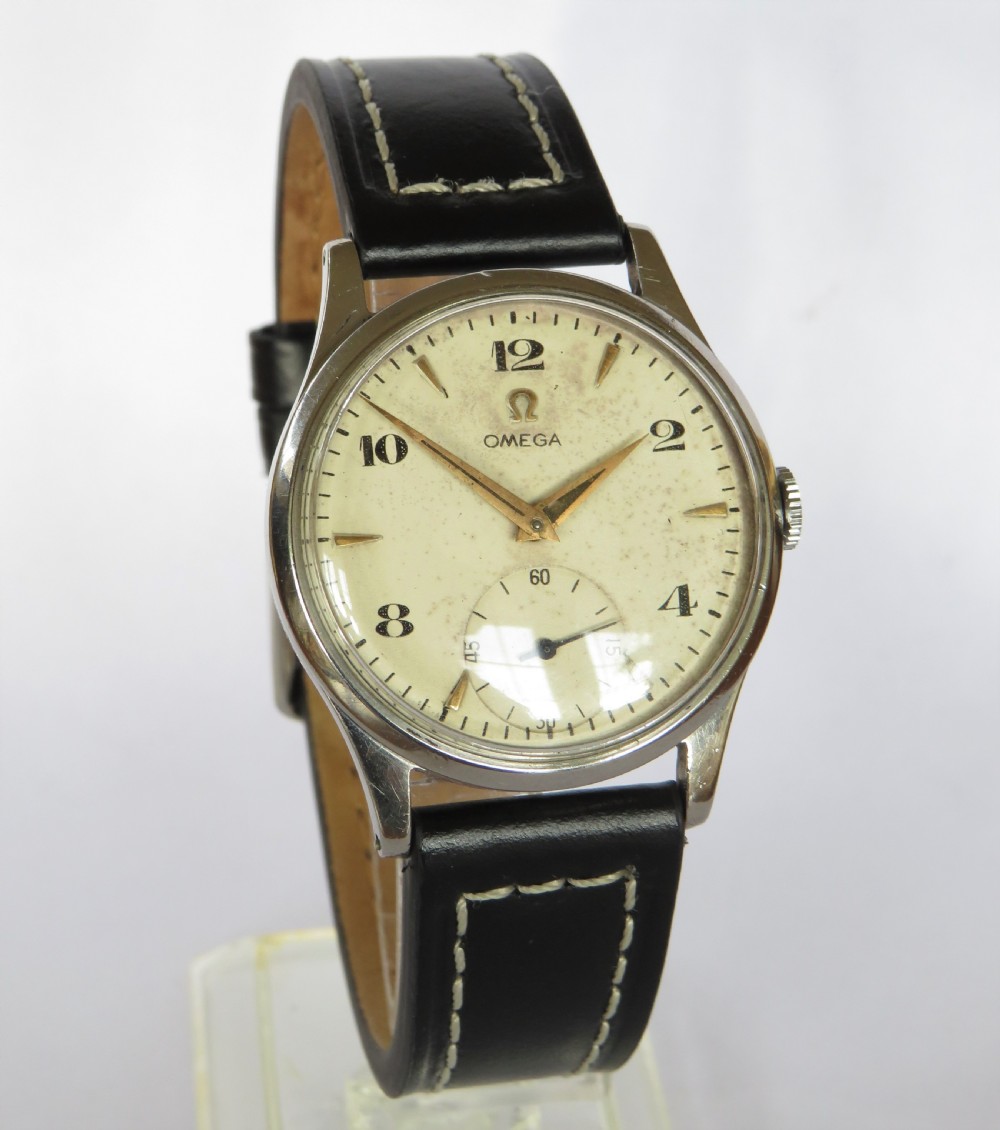 Gents Omega wrist watch, 1950 View II