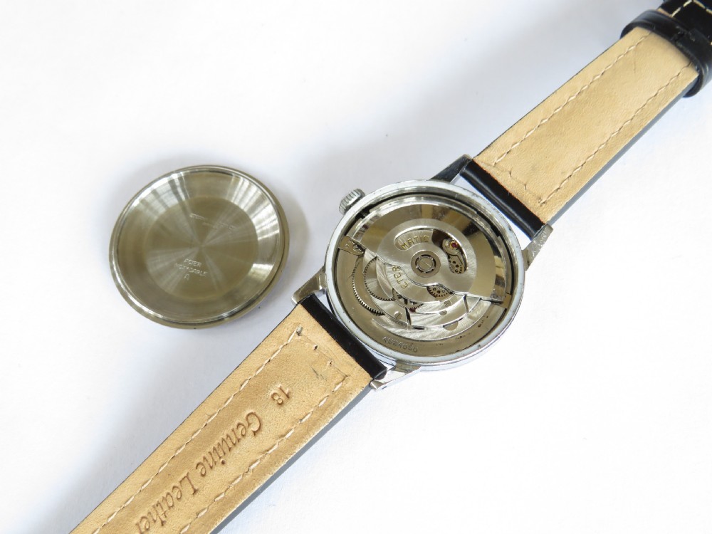 Gents Eterna-Matic wrist watch, 1961 View III